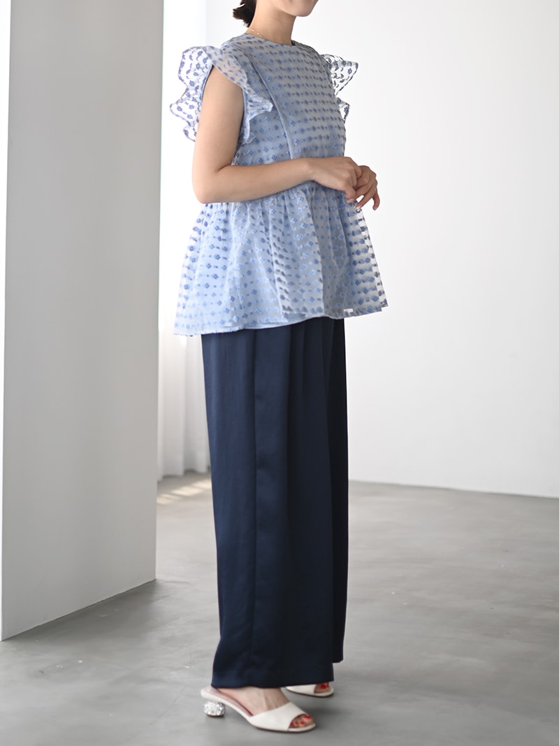 シアーバタフライトップス | Tops,トップス | | TREFLE＋1（トレフル