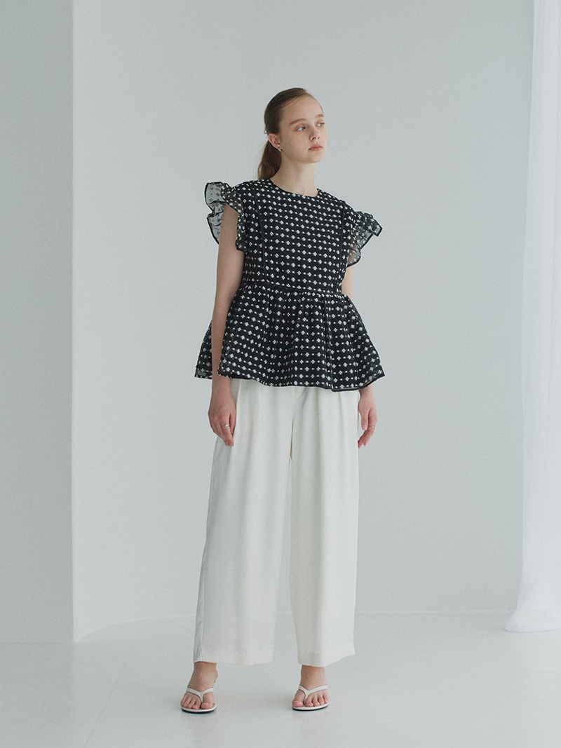 シアーバタフライトップス | Tops,トップス | | TREFLE＋1（トレフル