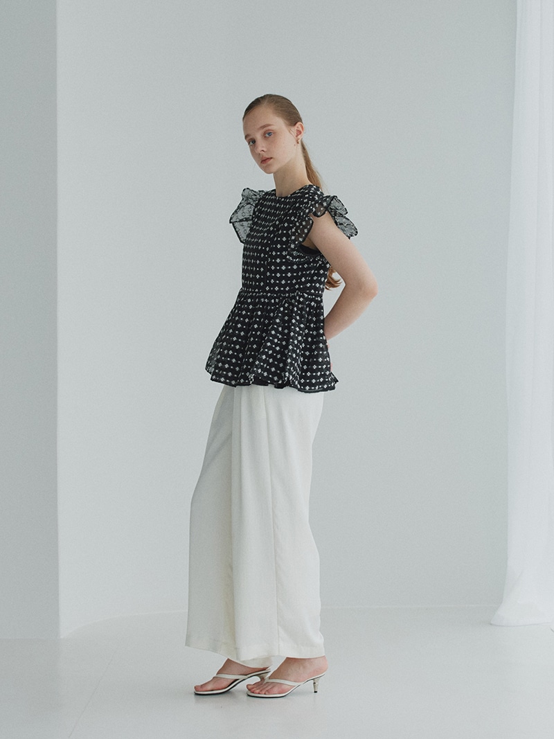 シアーバタフライトップス | Tops,トップス | | TREFLE＋1（トレフル