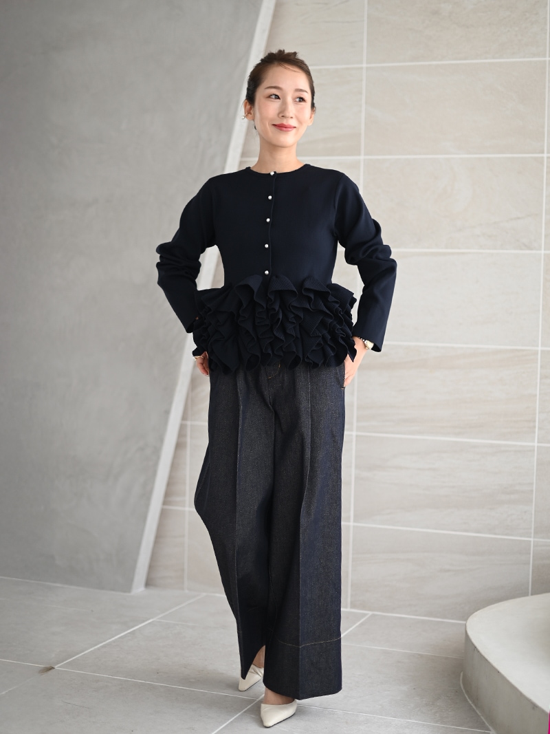 パールスワンカーディガン | Cardigan,長袖 | | TREFLE＋1
