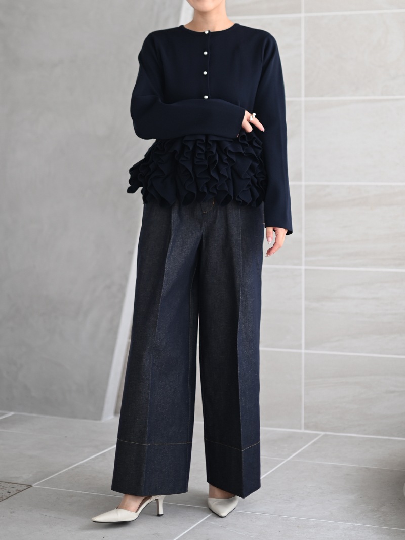 TREFLE+1 パールスワンカーディガン　トレフルプラスワン パールスワンカーディガン | Cardigan,長袖 | | TREFLE＋1