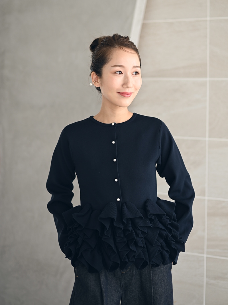 パールスワンカーディガン | Cardigan,長袖 | | TREFLE＋1