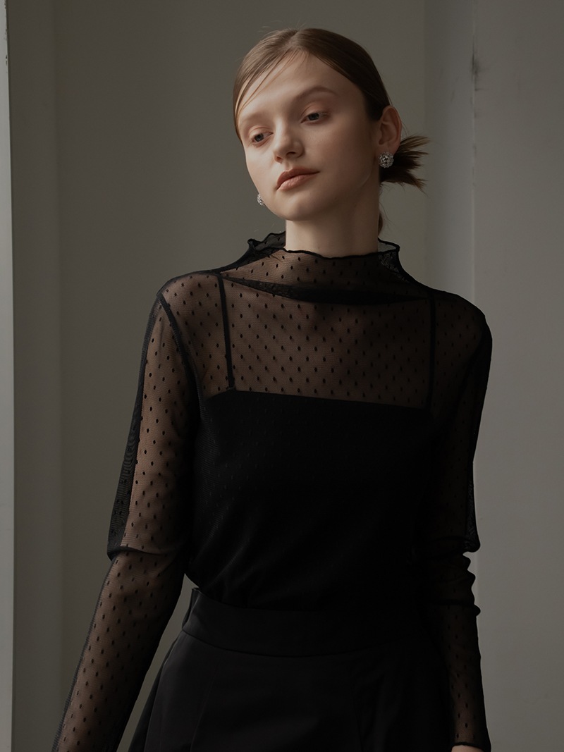 ドットシアートップス | Tops,Tシャツ | | TREFLE＋1（トレフルプラス