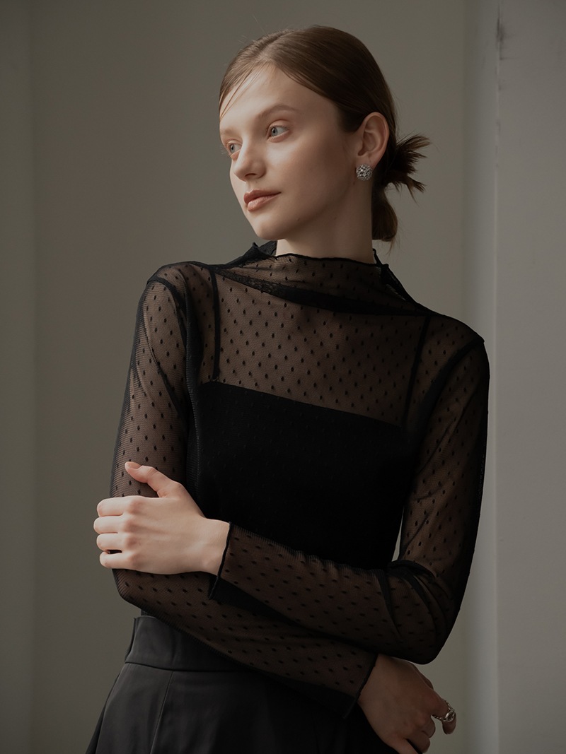 ドットシアートップス | Tops,Tシャツ | | TREFLE＋1（トレフルプラス