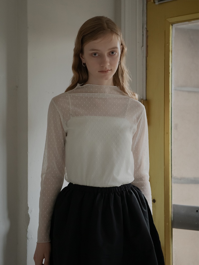 ドットシアートップス | Tops,Tシャツ | | TREFLE＋1（トレフルプラス