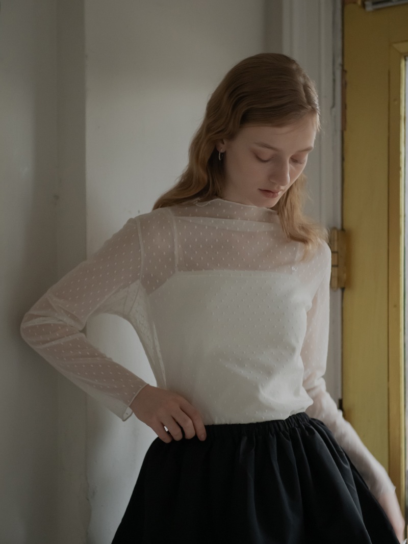 ドットシアートップス | Tops,Tシャツ | | TREFLE＋1（トレフルプラス