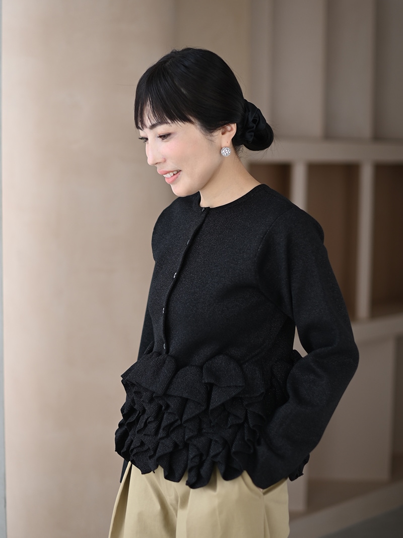 ラメスワンカーディガン | Cardigan,長袖 | | TREFLE＋1