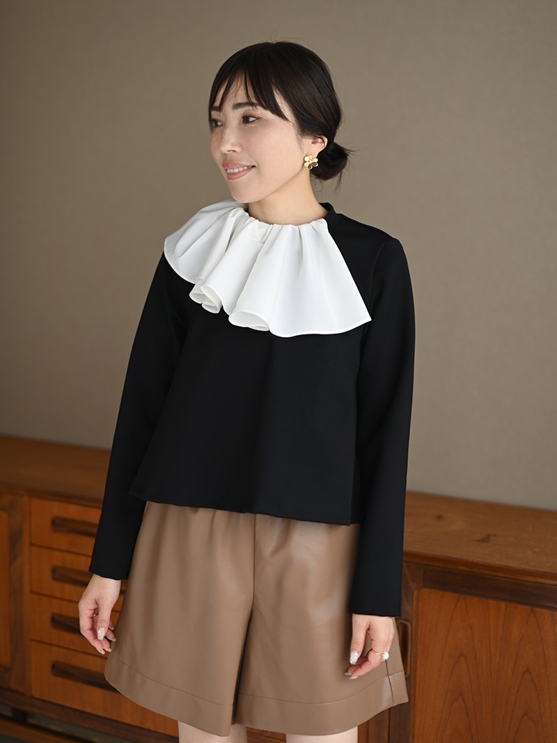 2wayフリルトップス | Tops,トップス | | TREFLE＋1（トレフルプラスワン）