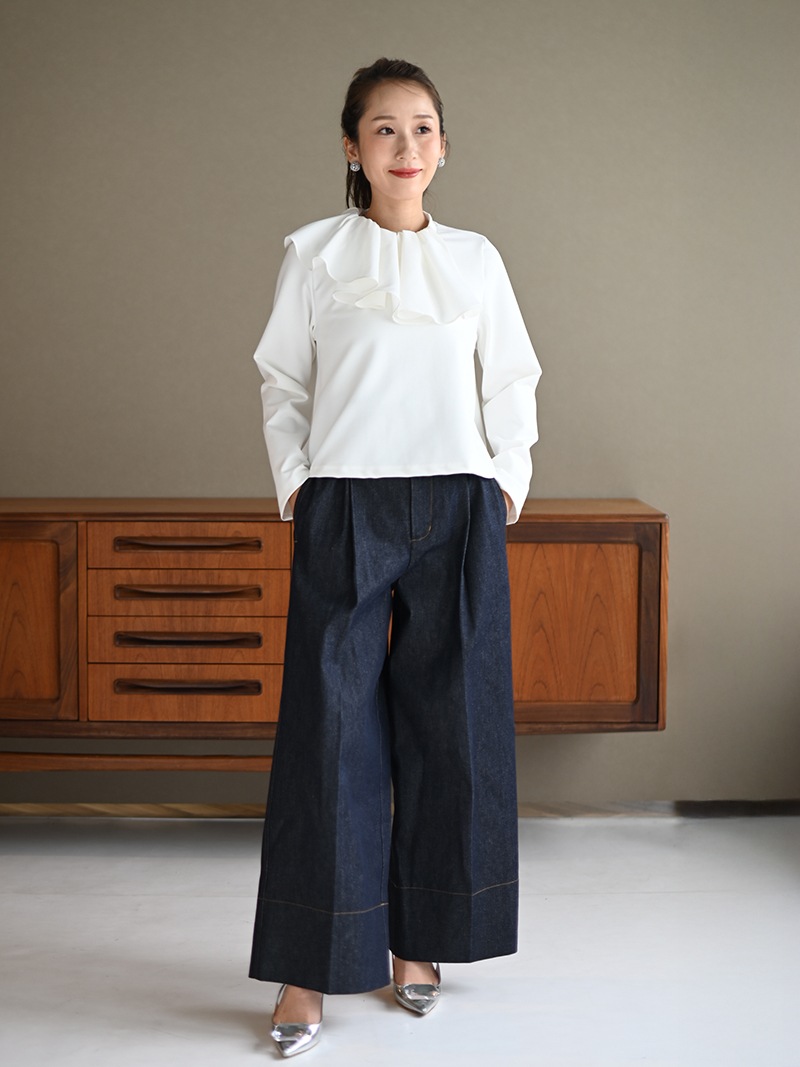 2wayフリルトップス | Tops,トップス | | TREFLE＋1（トレフル