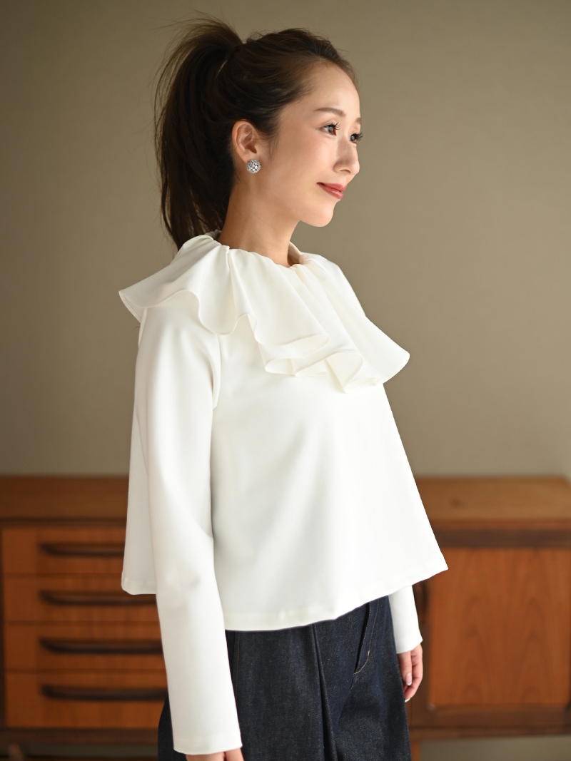 2wayフリルトップス | Tops,トップス | | TREFLE＋1（トレフル