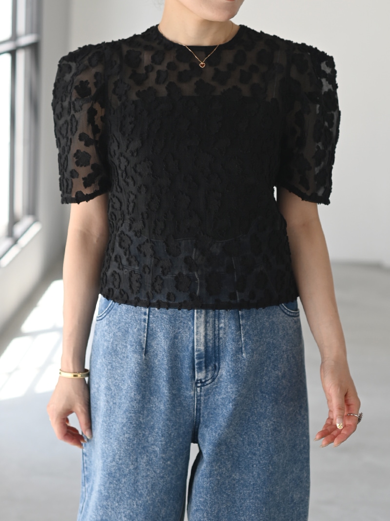 trefle+1 ブロッサムブラウス ブロッサムトップス | Tops,ブラウス | | TREFLE＋1（トレフルプラスワン）