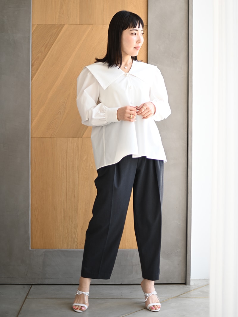 セーラー襟ブラウス | Tops,ブラウス | | TREFLE＋1（トレフルプラスワン）