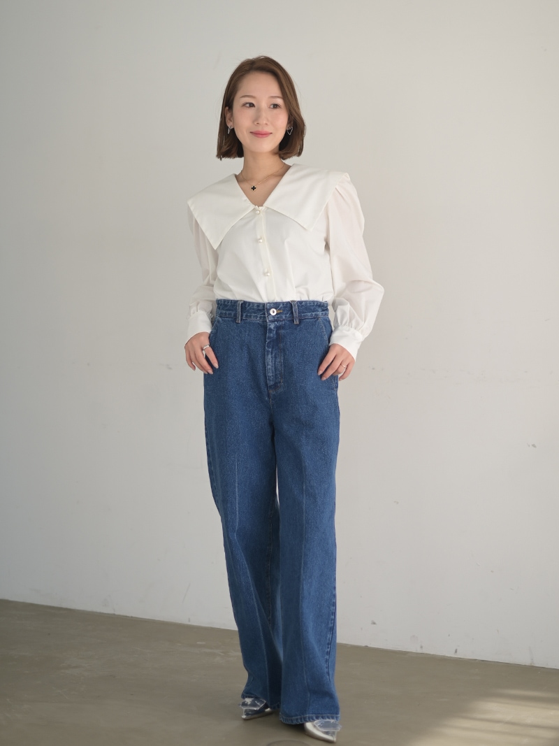 セーラー襟ブラウス | Tops,ブラウス | | TREFLE＋1（トレフルプラスワン）