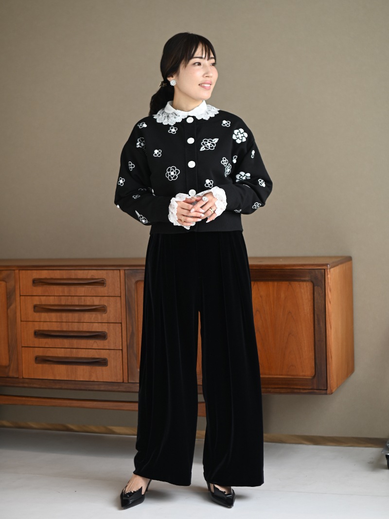 トレフルプラスワン trefle+1 レース襟ブラウス　新品 レース襟ブラウス | Tops,ブラウス | | TREFLE＋1（トレフルプラスワン）