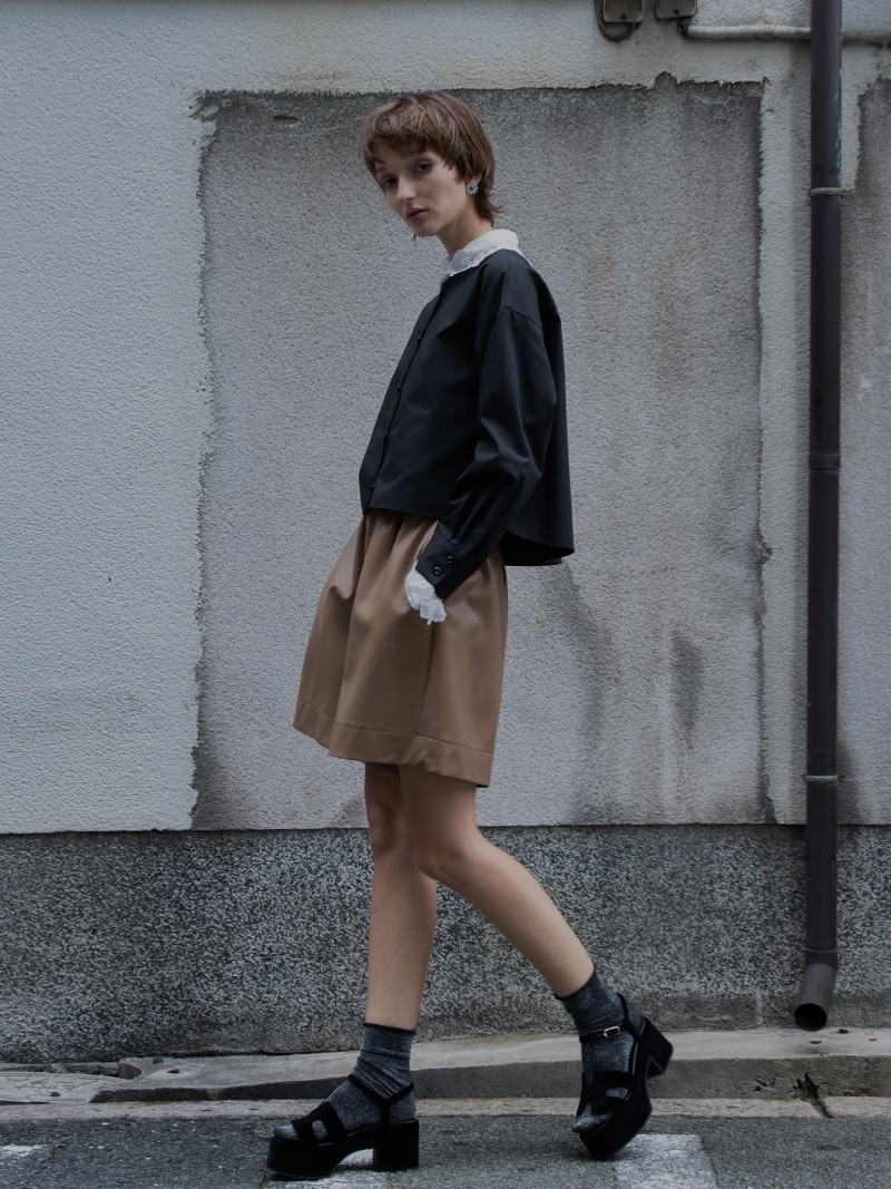 【新品未使用】トレフルプラスワン trefle+1 オペラブラウス レース襟ブラウス | Tops,ブラウス | | TREFLE＋1（トレフル