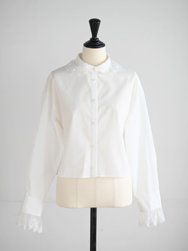 レース襟ブラウス | Tops,ブラウス | | TREFLE＋1（トレフルプラスワン）