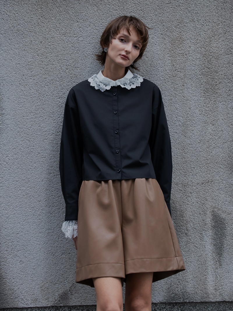 レース襟ブラウス | Tops,ブラウス | | TREFLE＋1（トレフルプラスワン）