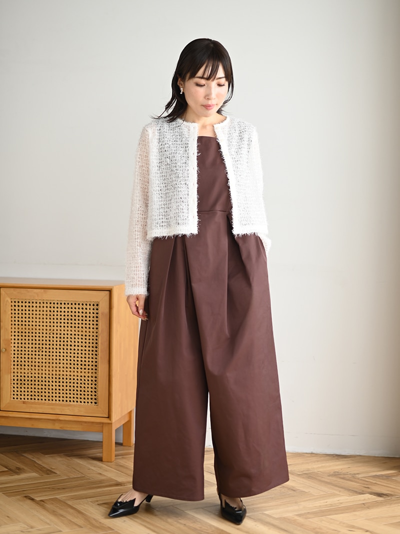 フェザーチュールカーディガン | Cardigan,長袖 | | TREFLE＋1