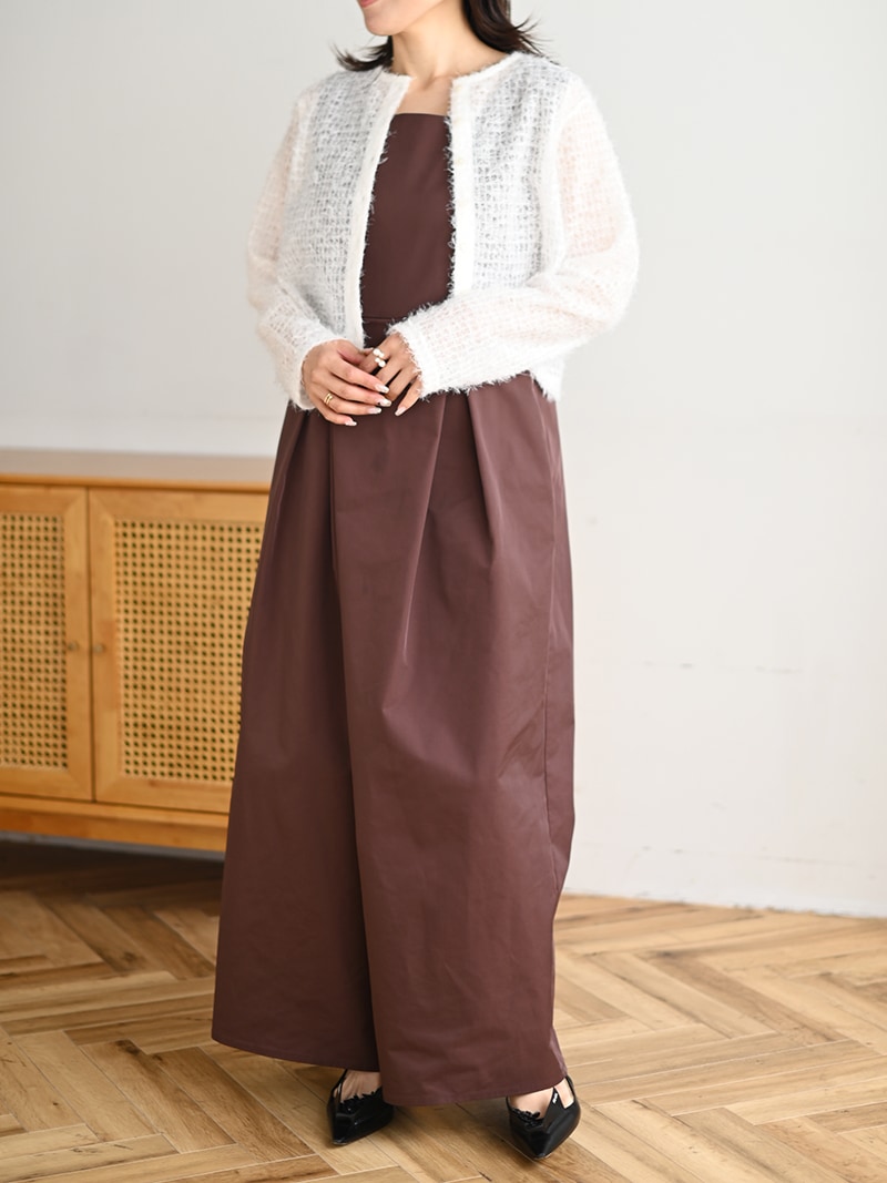 フェザーチュールカーディガン | Cardigan,長袖 | | TREFLE＋1