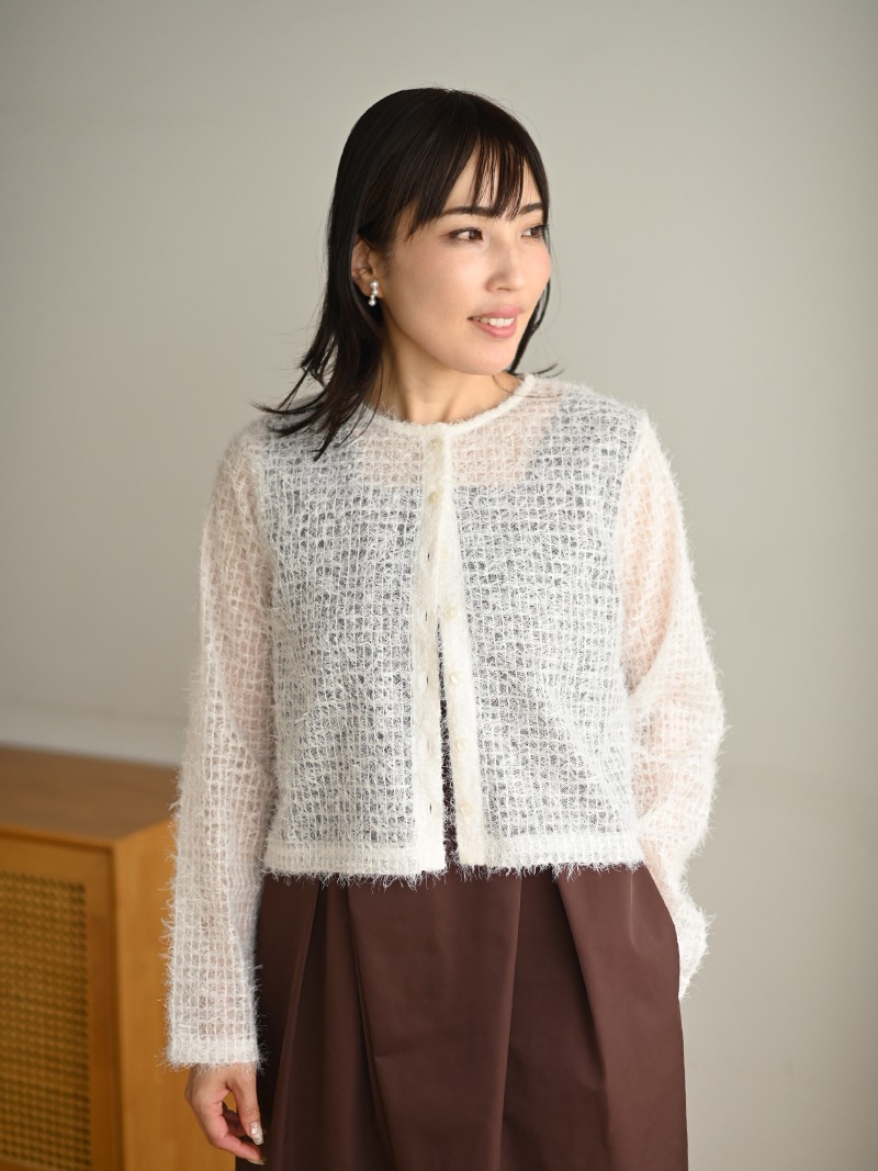 TREFLE+1 ♡タグ付き新品♡HANAカーディガン HANAカーディガン | Cardigan,長袖 | | TREFLE＋1（トレフル