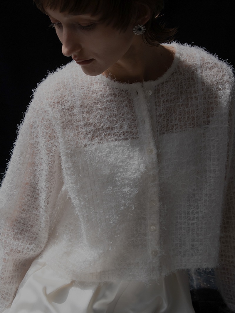 フェザーチュールカーディガン | Cardigan,長袖 | | TREFLE＋1