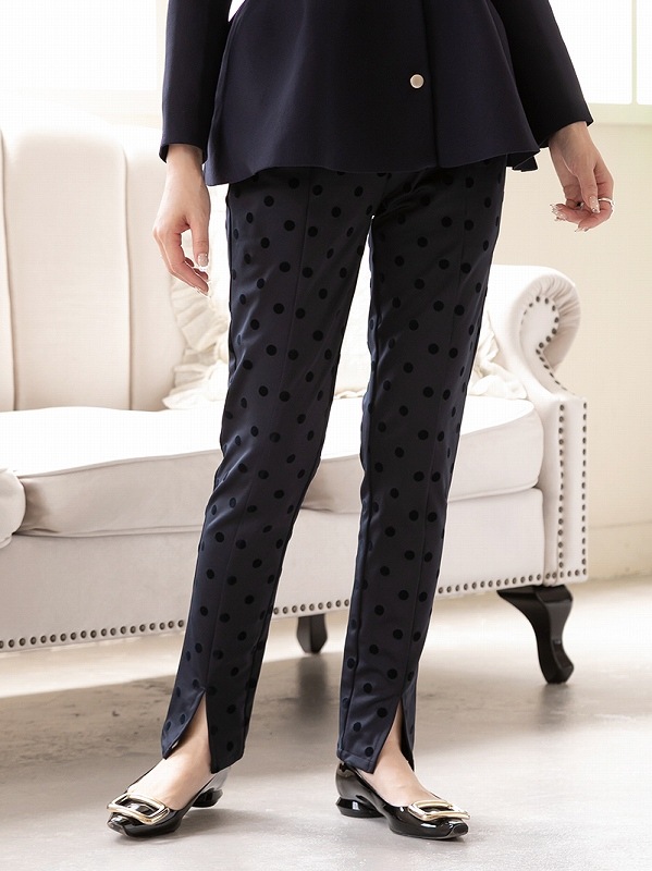 ドットスリットパンツ | Bottoms,スリットパンツ | | TREFLE＋1  