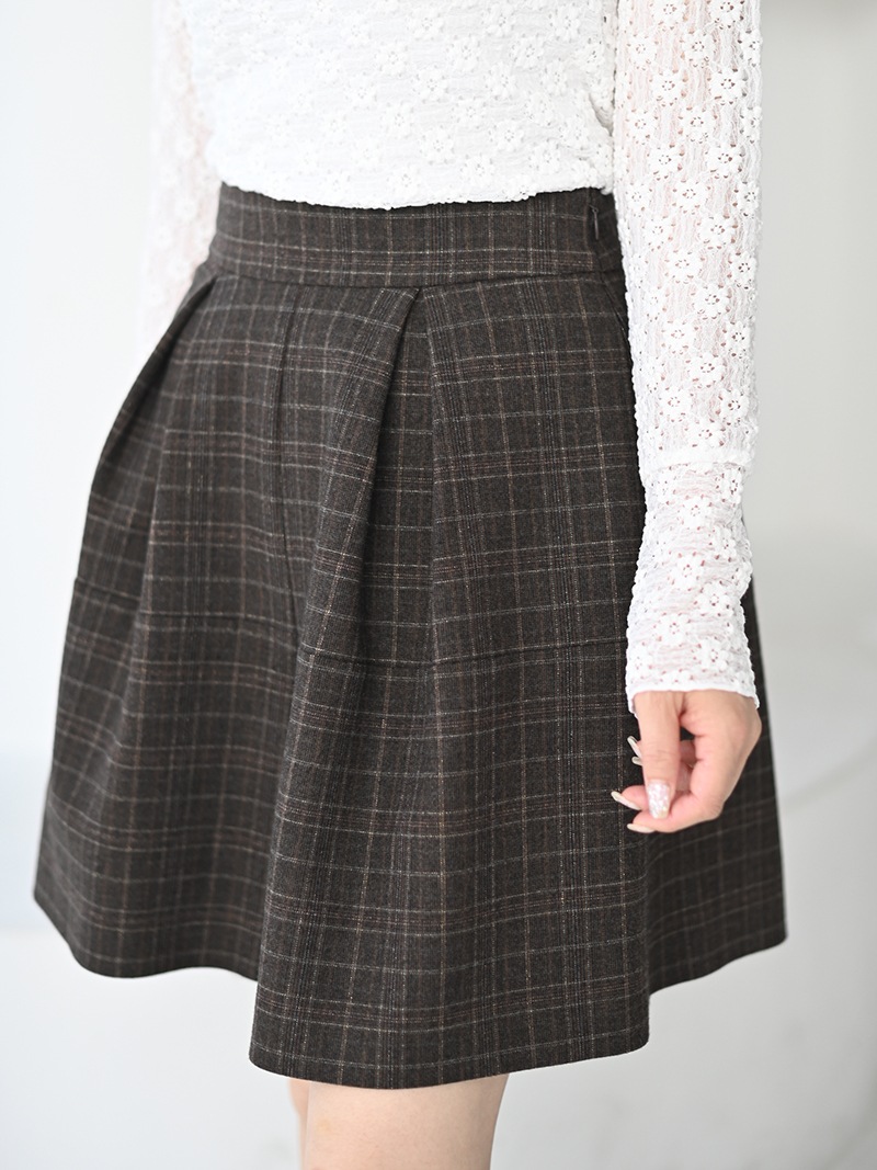 タックショートパンツ(CHECK) | Bottoms,ショート | | TREFLE＋1