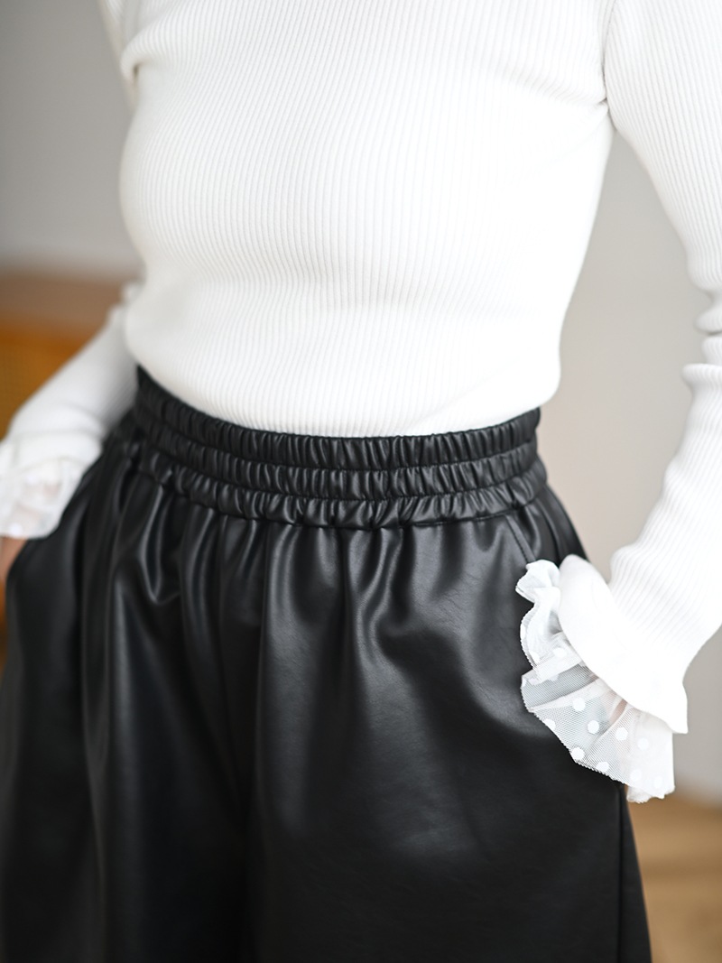 TREFLE+1 Ladyライク・スカパン　ブラック TREFLE+1 Ladyライク・スカパン ブラック