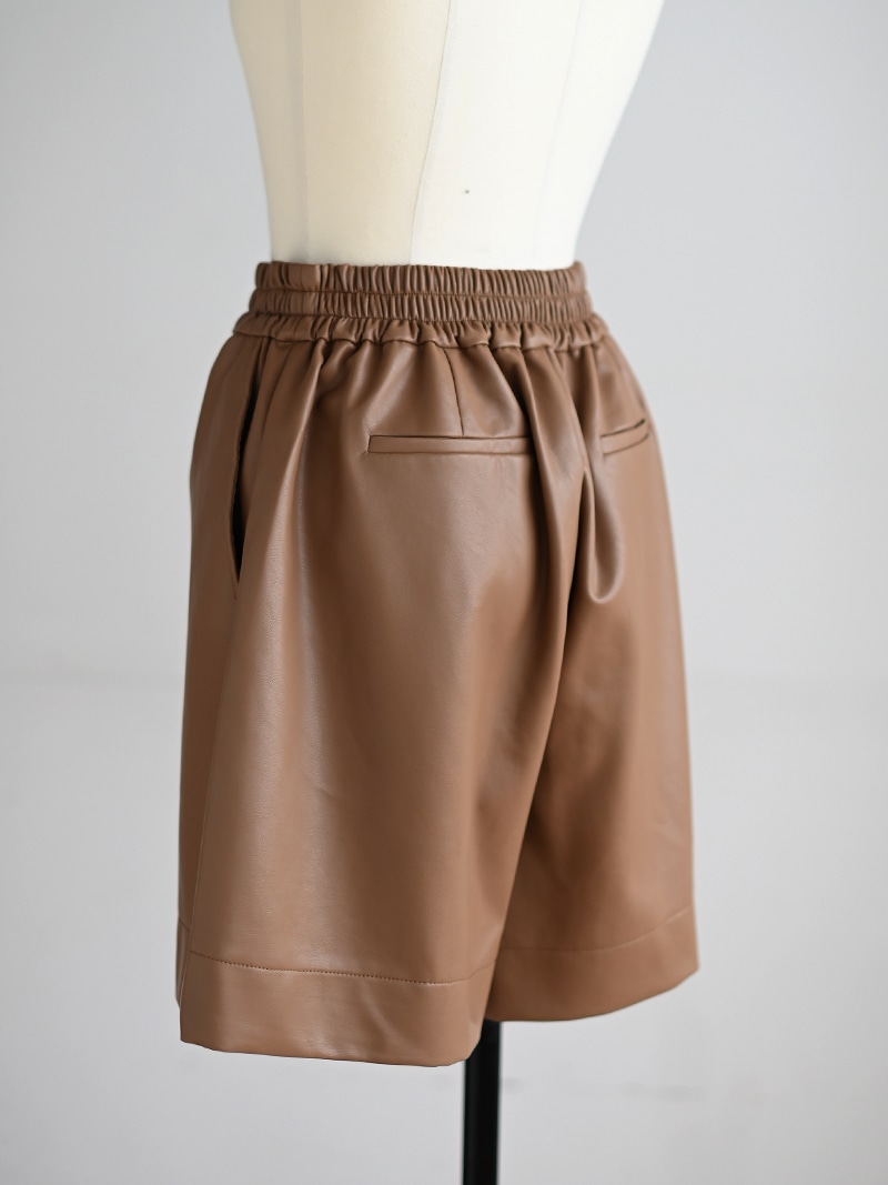 レザーライクショートパンツ | Bottoms,ショート | | TREFLE＋1