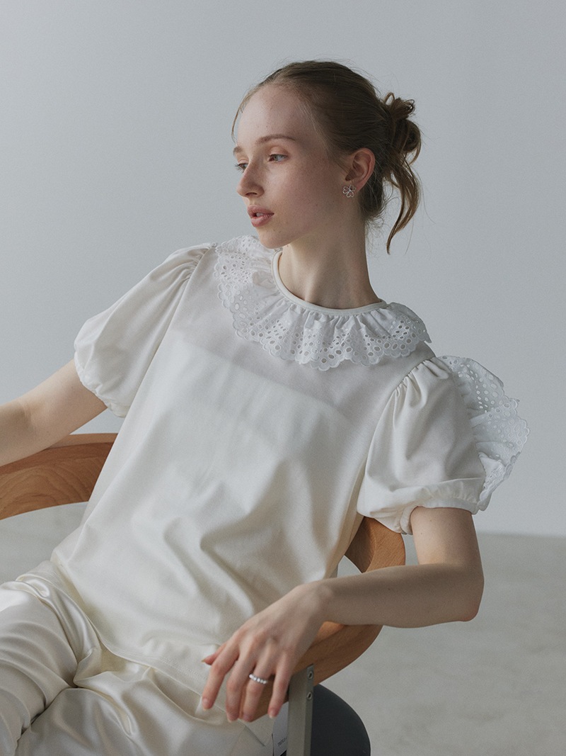 パンチングレーストップス | Tops,トップス | | TREFLE＋1（トレフル