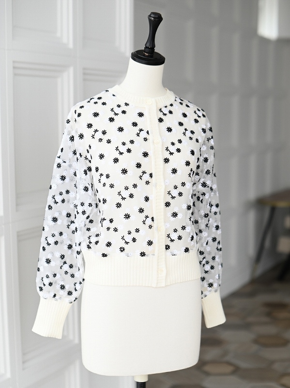 TREFLE+1 マーガレットカーディガン マーガレットカーディガン | Cardigan,長袖 | | TREFLE+1