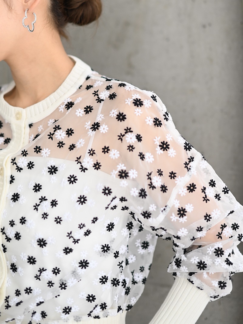 マーガレットカーディガン | Cardigan,長袖 | | TREFLE＋1（トレフル