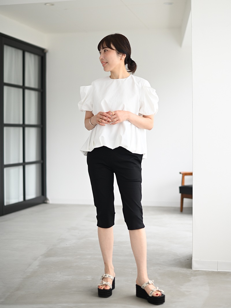 リボンパフトップス | Tops,トップス | | TREFLE＋1（トレフルプラスワン）