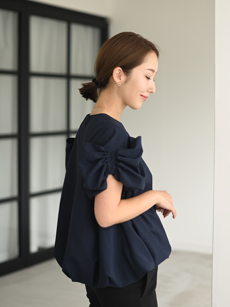 リボンパフトップス | Tops,トップス | | TREFLE＋1（トレフルプラスワン）