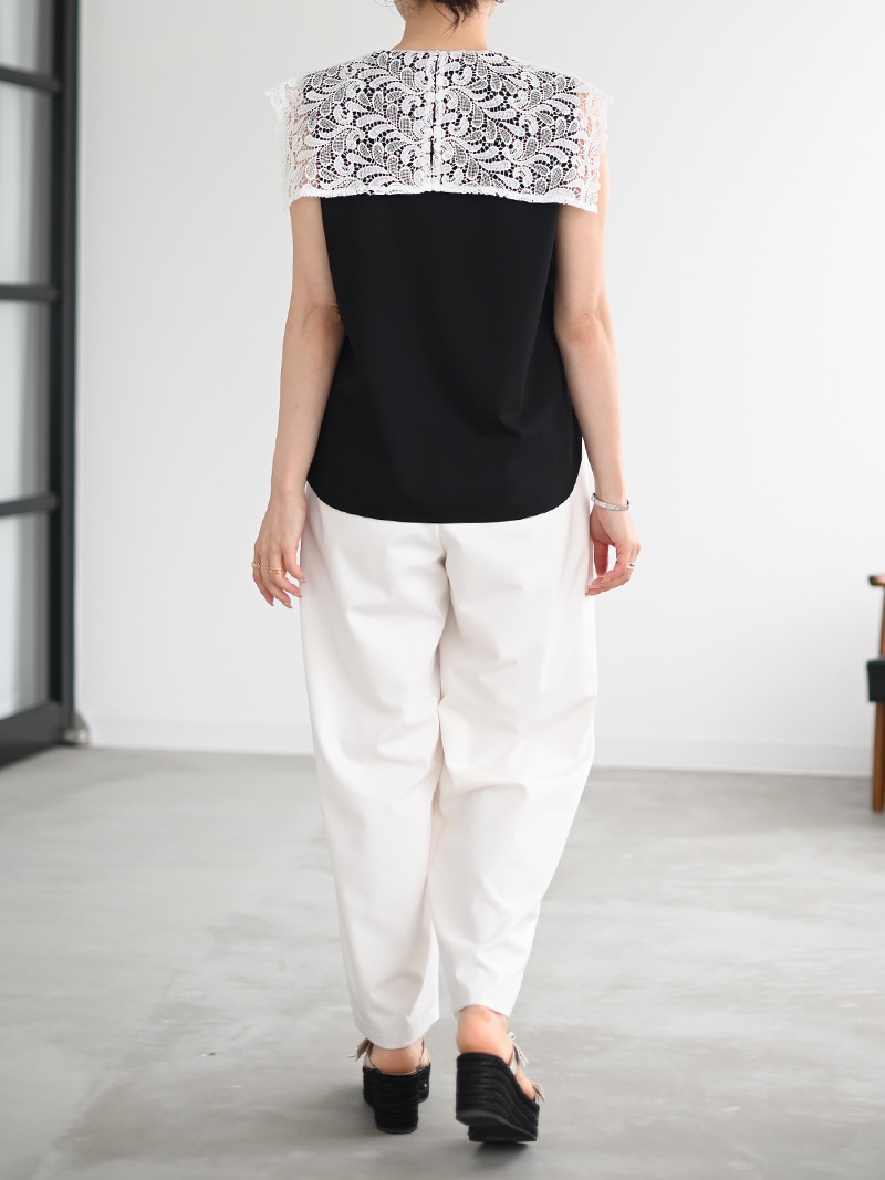 レースカラーブラウス | Tops,ブラウス | | TREFLE＋1（トレフルプラス