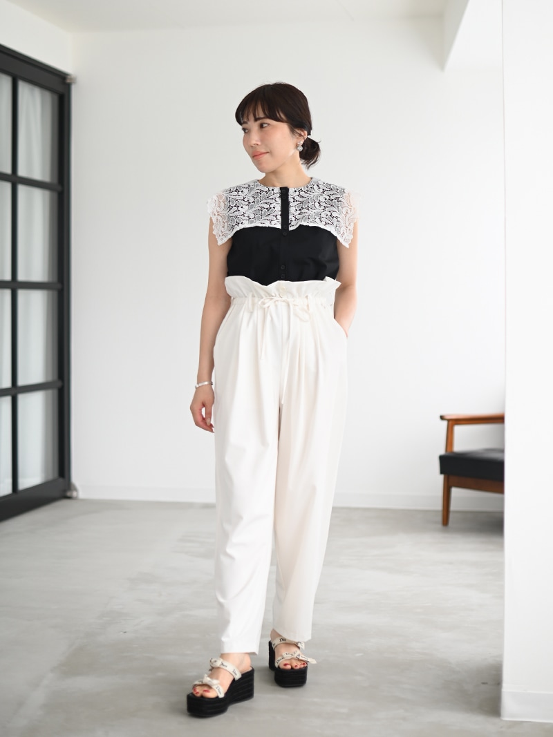 レースカラーブラウス | New Arrival | | TREFLE＋1（トレフルプラスワン）