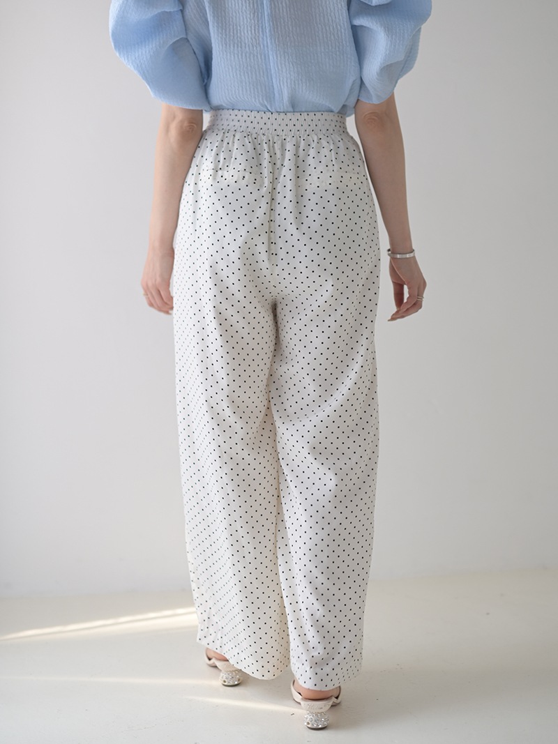 ドットイージーパンツ(WHITE) | Bottoms,パンツ | | TREFLE＋1