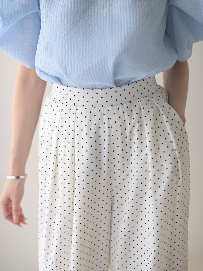 ドットイージーパンツ(WHITE) | Bottoms,パンツ | | TREFLE＋1