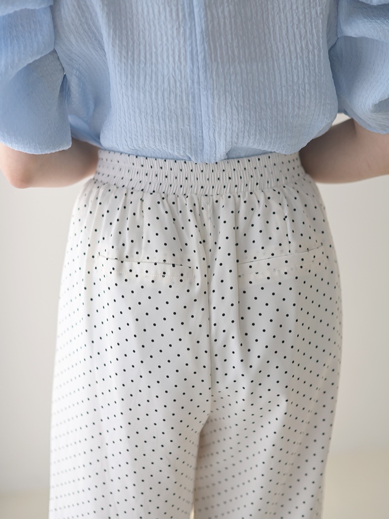 ドットイージーパンツ(WHITE) | Bottoms,パンツ | | TREFLE＋1