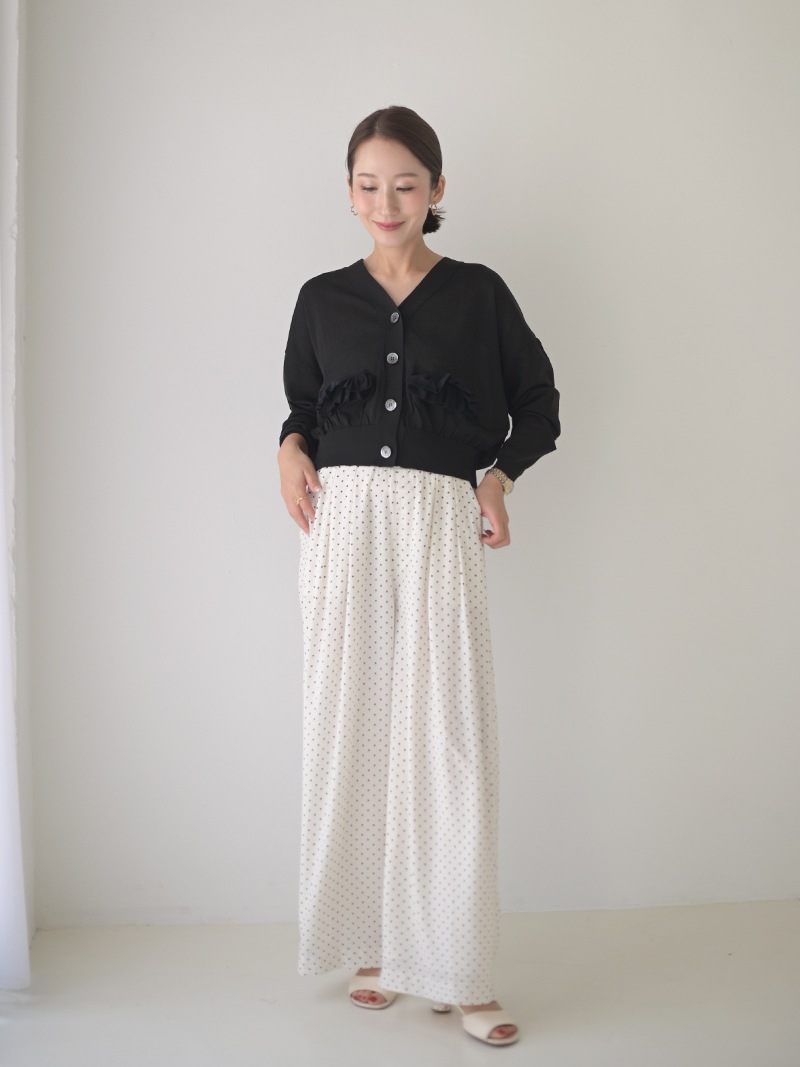 ドットイージーパンツ(WHITE) | Bottoms,パンツ | | TREFLE＋1