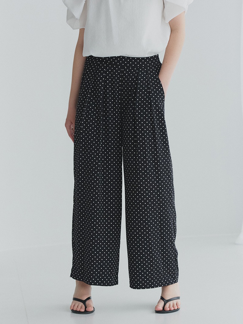 ドットイージーパンツ(BLACK) | Bottoms,パンツ | | TREFLE＋1