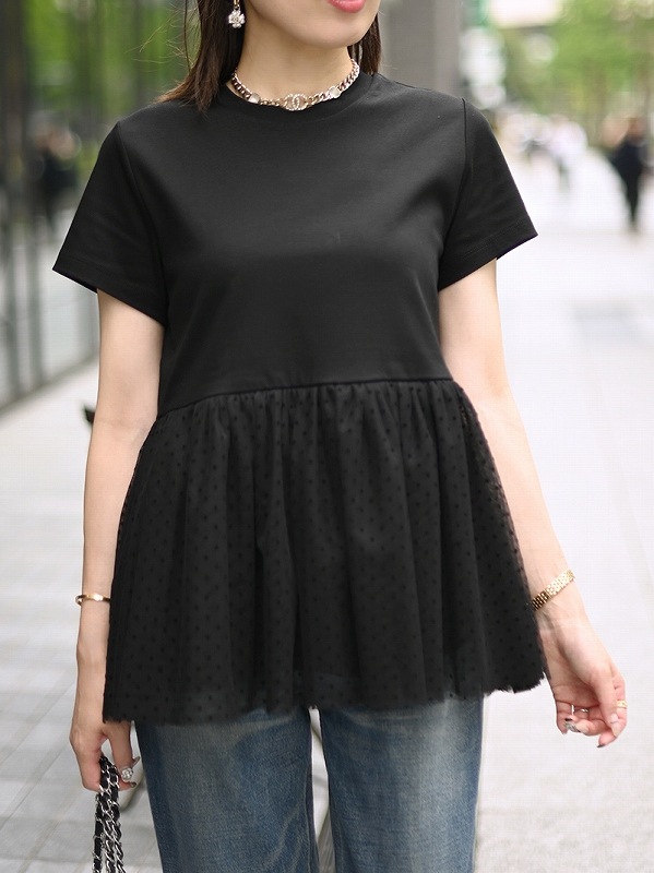 ドットチュールTシャツ | Tops,Tシャツ | | TREFLE＋1（トレフルプラス 