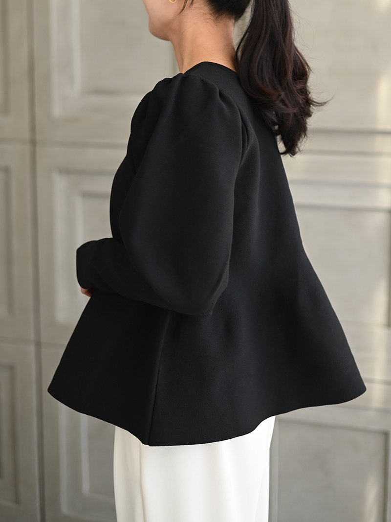 パールペプラムカーディガン | Cardigan,長袖 | | TREFLE＋1（トレフル