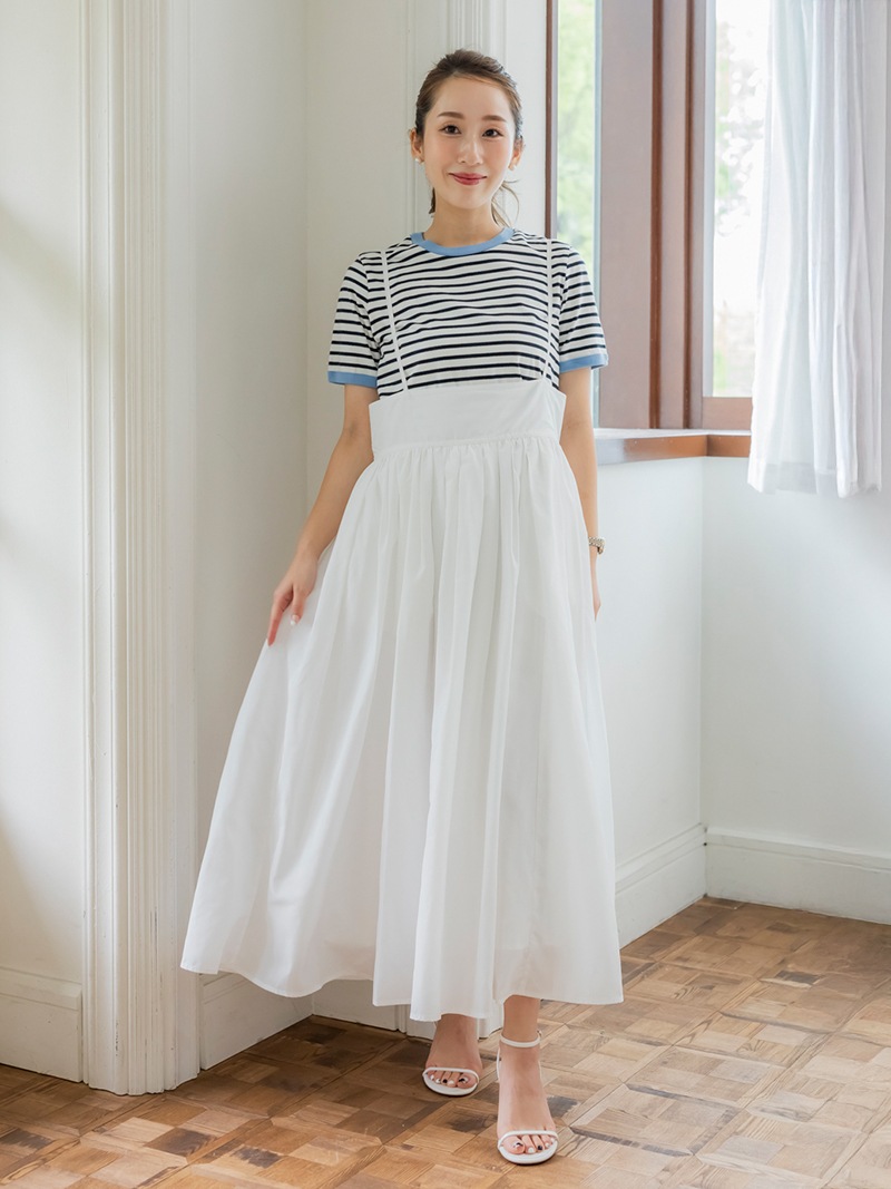 ぽんぽん花 美品☆トレフルプラスワン ラメボーダー長袖カットソー ラメボーダーカットソー~半袖 | Tops,Tシャツ | | TREFLE+1