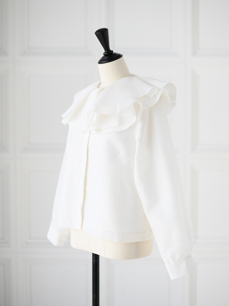 トレフルプラスワンtrefle+1♡美品 ピエロブラウス♡ヨリyori