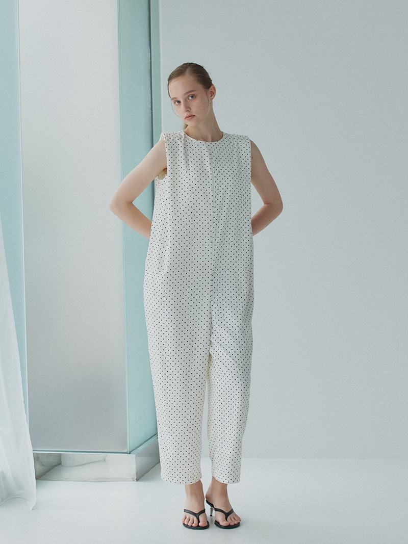 TREFLE➕1 サロペット スタイリッシュサロペット(DOT) | Onepiece,サロペット | | TREFLE＋1