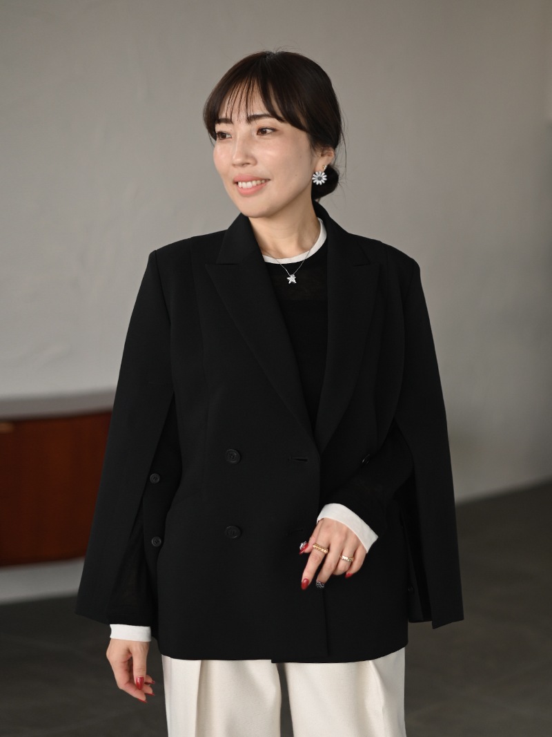 スリットスリーブテーラードジャケット | Outer | | TREFLE＋1