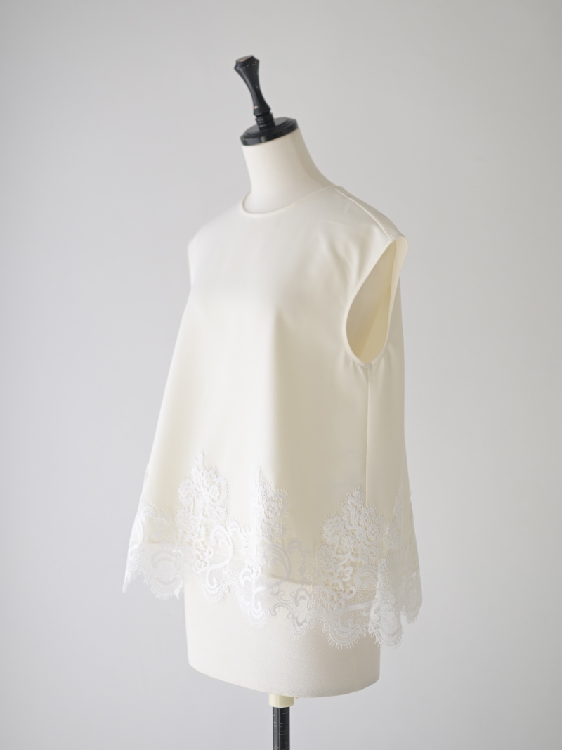 レースヘムトップス | Tops,トップス | | TREFLE＋1（トレフルプラスワン）