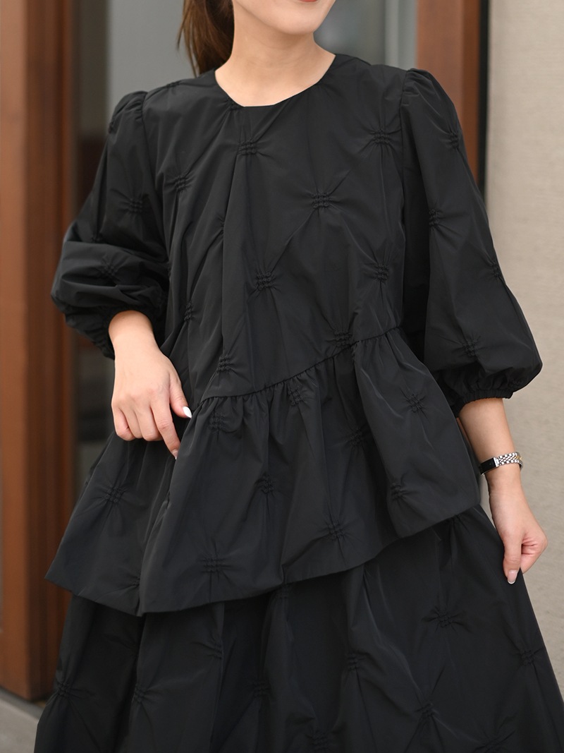 スモッキングフラワートップス | Tops,トップス | | TREFLE＋1