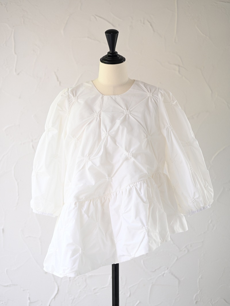 スモッキングフラワートップス | Tops,トップス | | TREFLE＋1